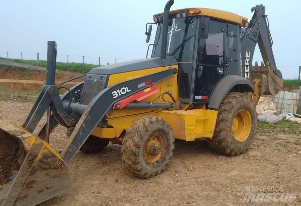 John Deere 310 L Товарач със заден ексватор