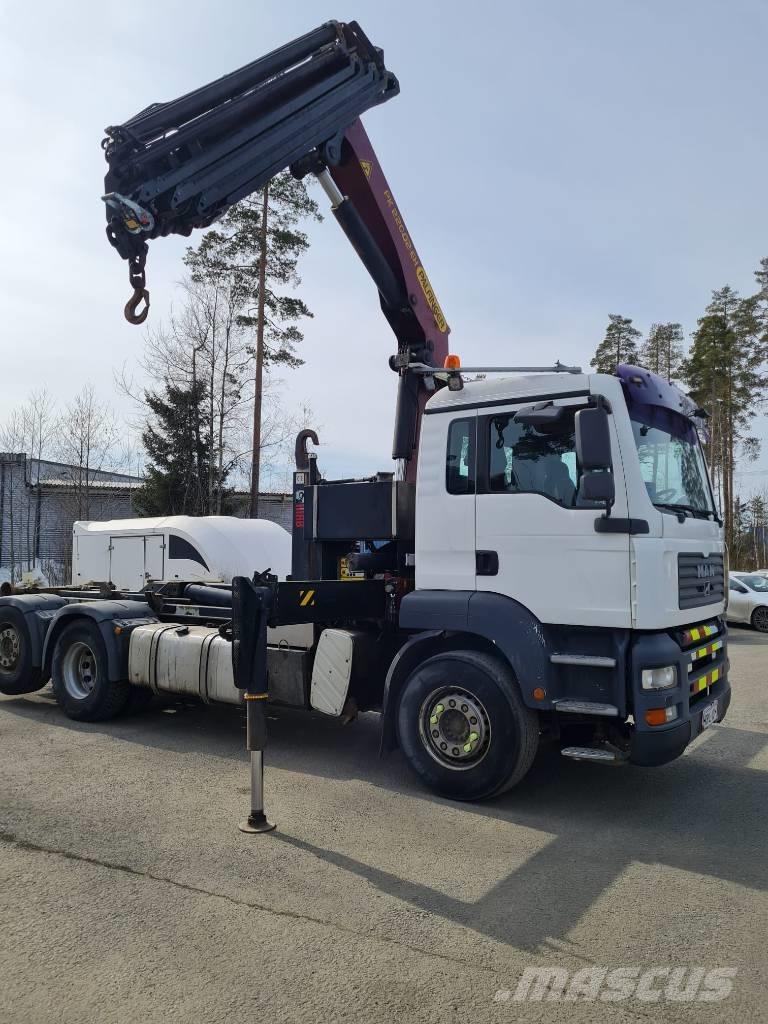 MAN TGA 26.480 Камиони с кран с кука