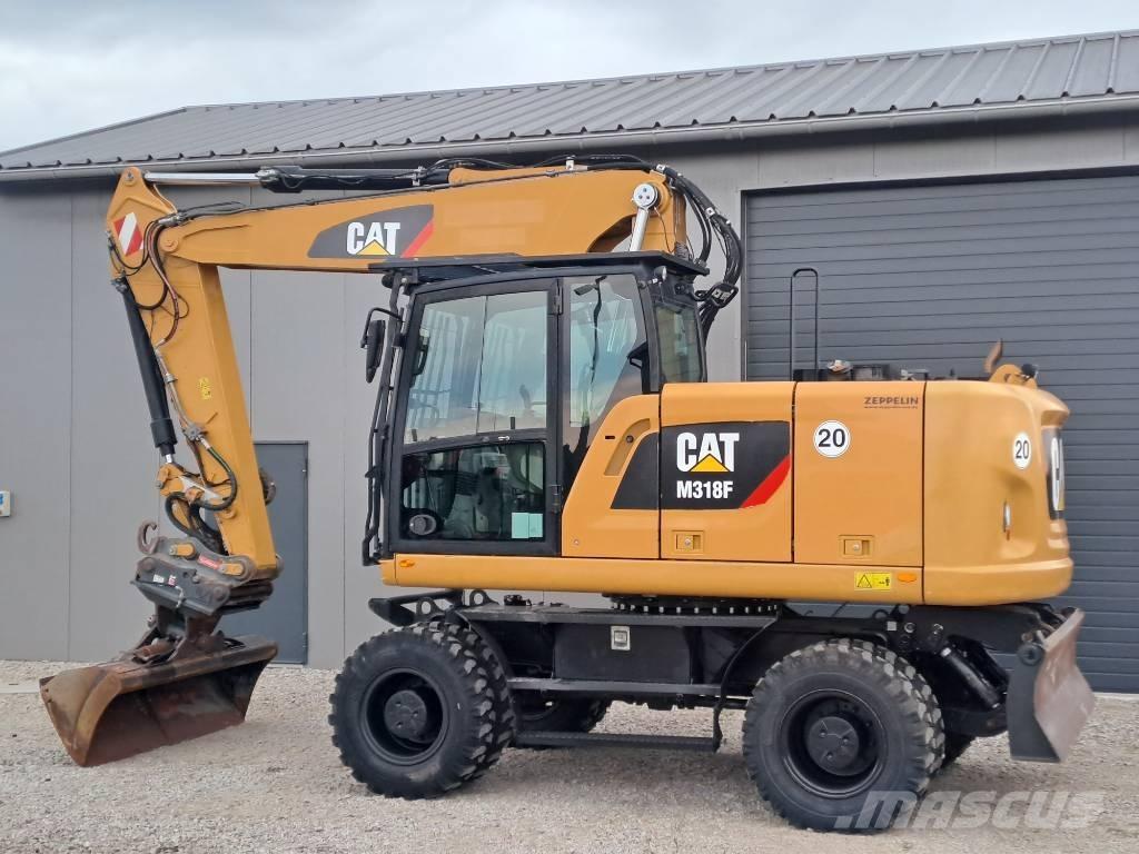 CAT M318F Колесни екскаватори