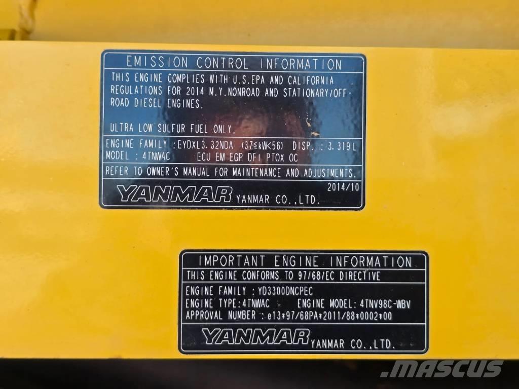 Yanmar Vio 80-1 Средни екскаватори 7т - 12т