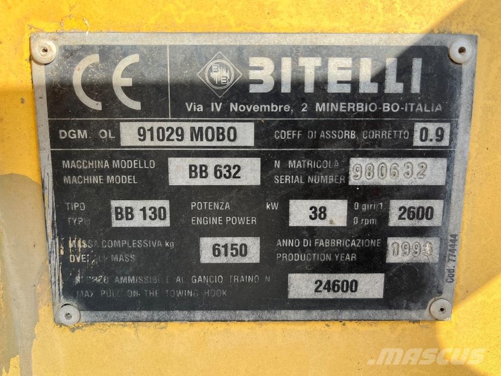 Bitelli BB 632 Машини за асфалт