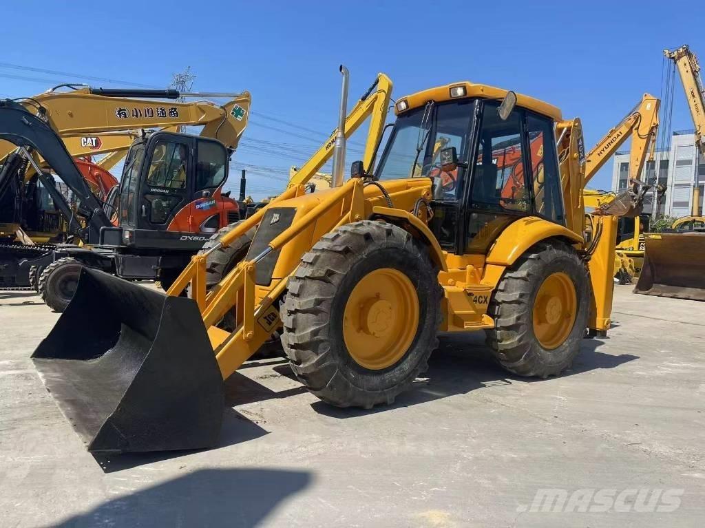 JCB 4 CX Товарач със заден ексватор