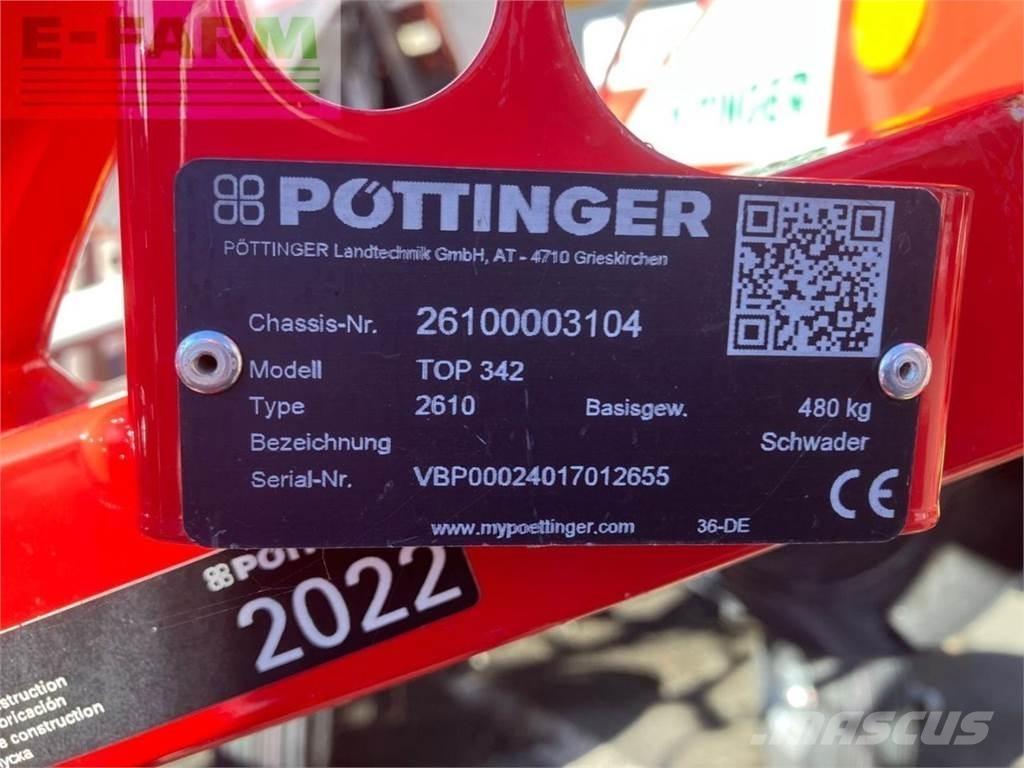 Pöttinger TOP 342 Уиндроуърс/Косачки за сено и др.
