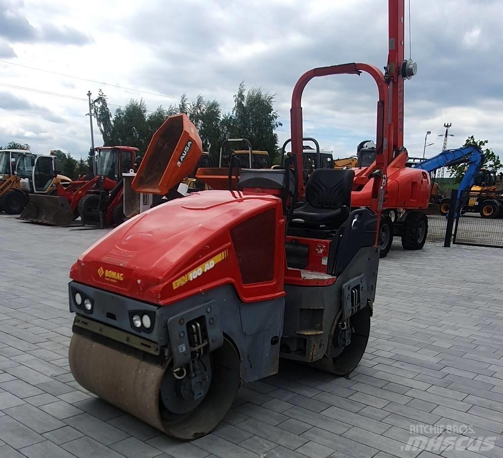 Bomag BW 100 AD-5 Двойни барабанни ролки
