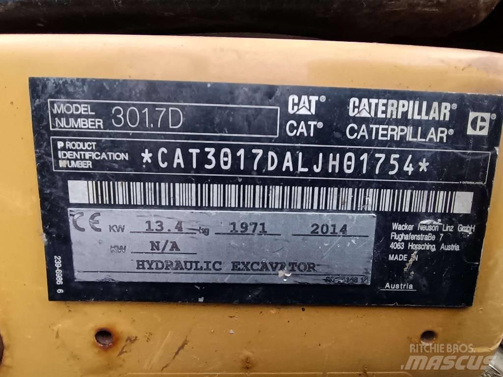 CAT 301.7D Мини екскаватори < 7 т