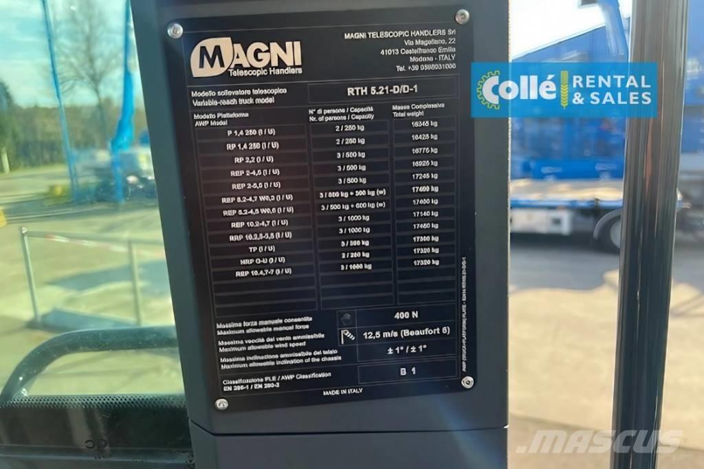 Magni RTH 5.21 | 2025 Телескопични товарачи