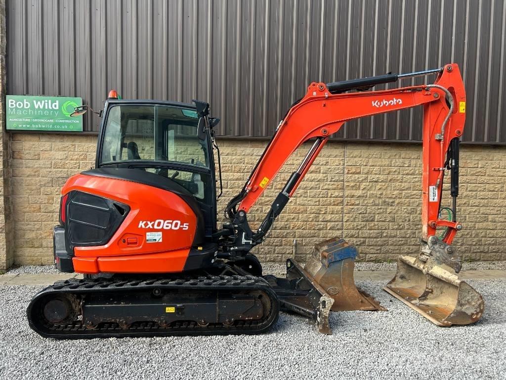 Kubota KX060-4 Мини екскаватори < 7 т
