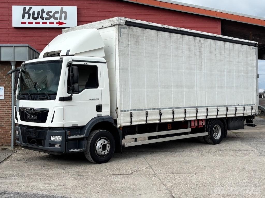 MAN TGM 15.250 Брезентови камиони
