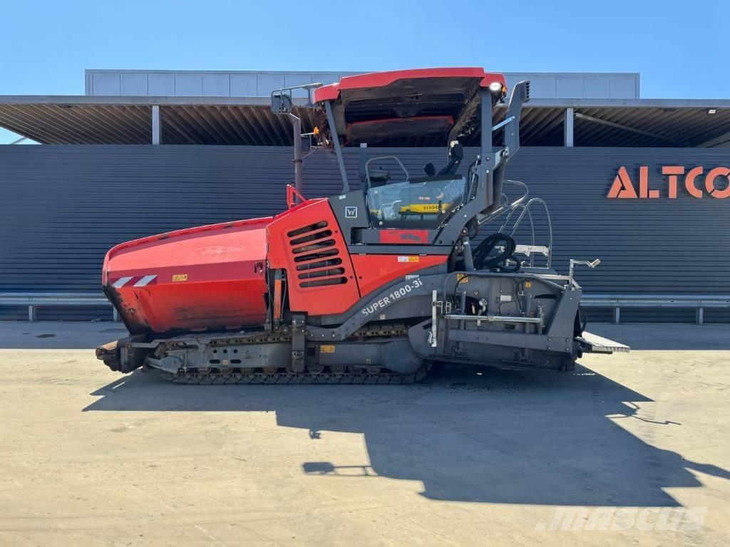 Vögele SUPER 1800-3I Машини за асфалт