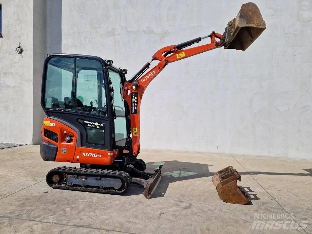 Kubota KX 016-4  P334 Мини екскаватори < 7 т
