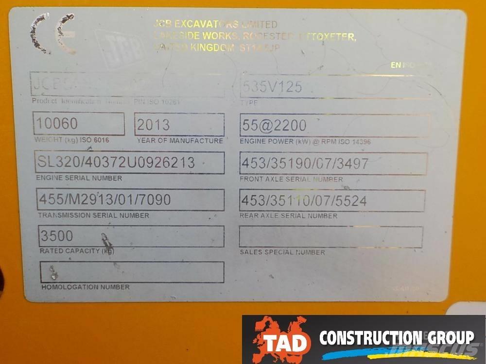JCB 535-125 Телескопични товарачи