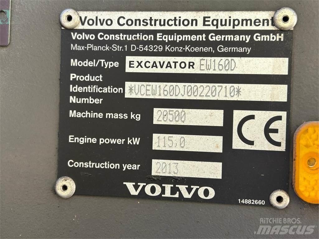 Volvo EW 160 D Колесни екскаватори