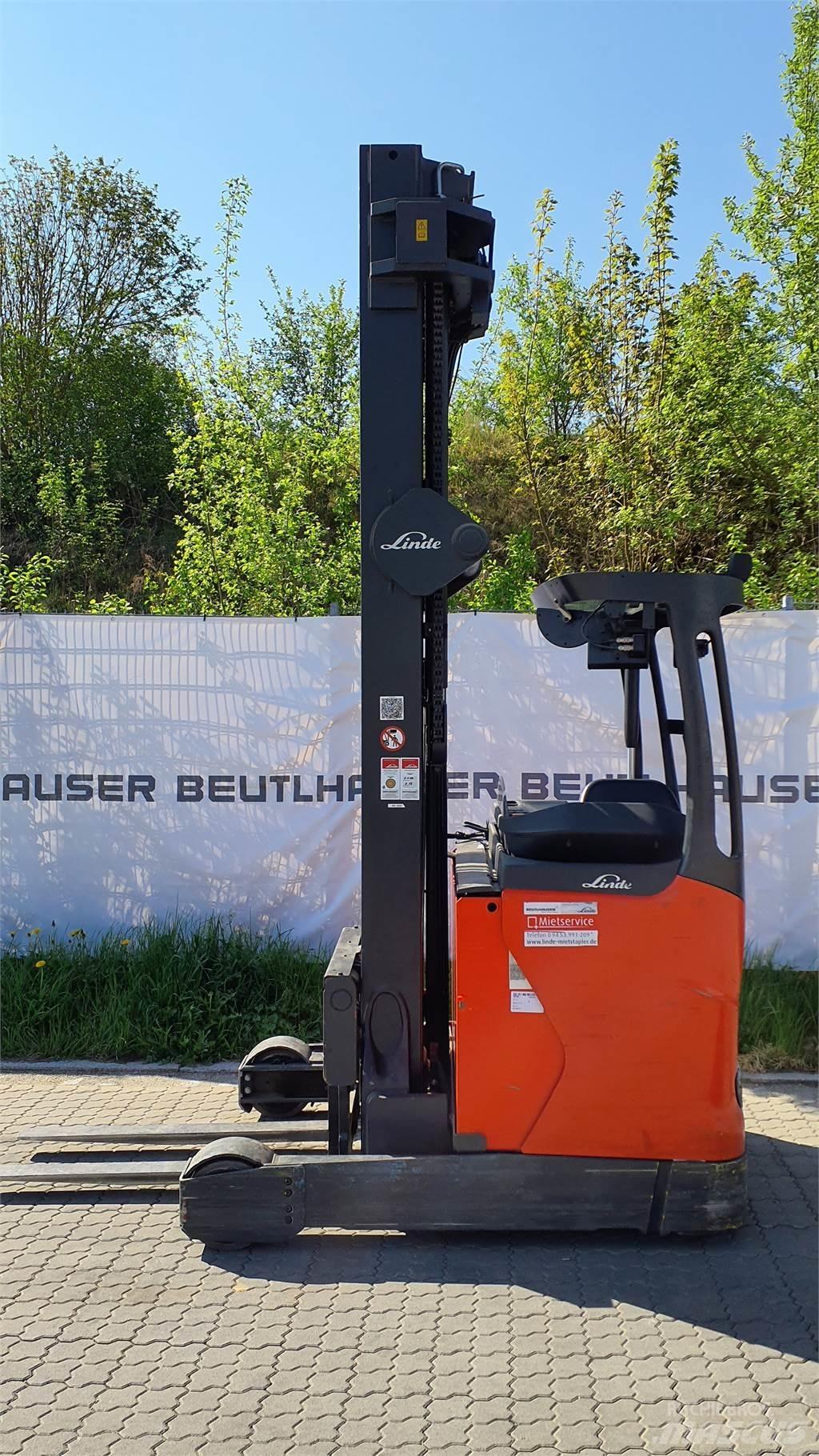 Linde R16HD Ретрак/ Високоповдигач с изместване на вилката напред