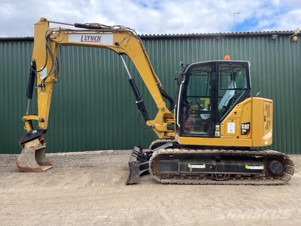 CAT 308 Средни екскаватори 7т - 12т
