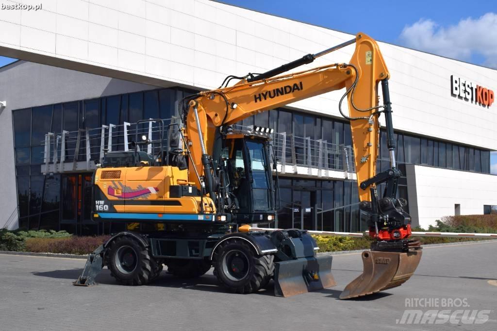 Hyundai HW 160 Колесни екскаватори