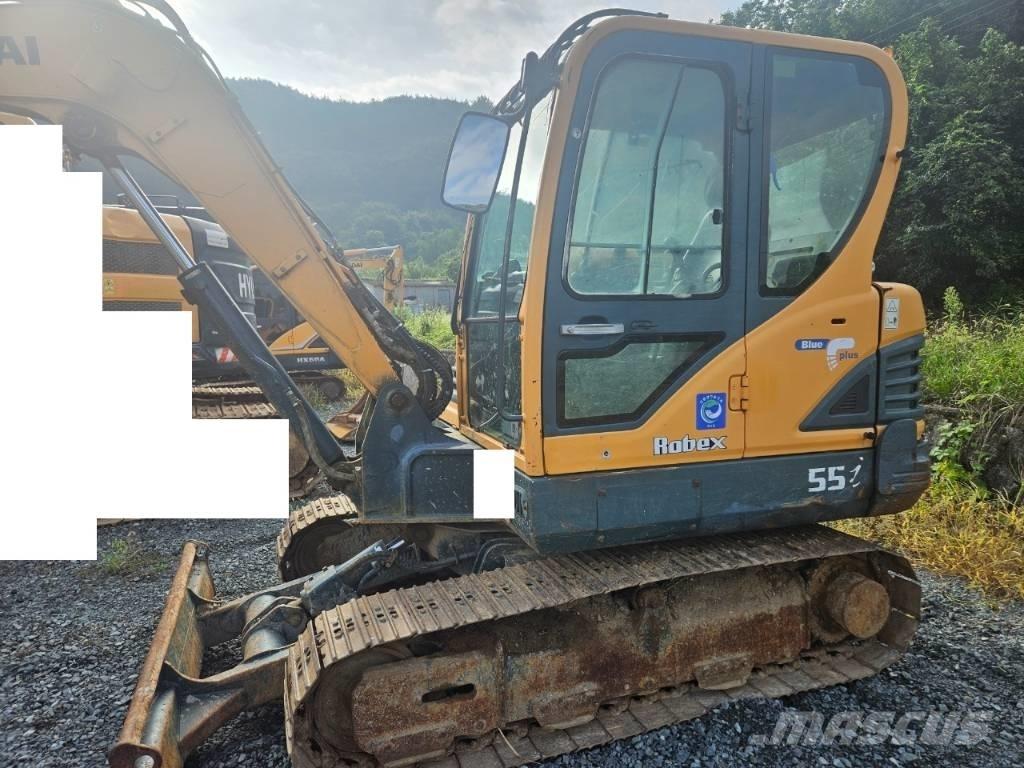 Hyundai Robex 55 Мини екскаватори < 7 т