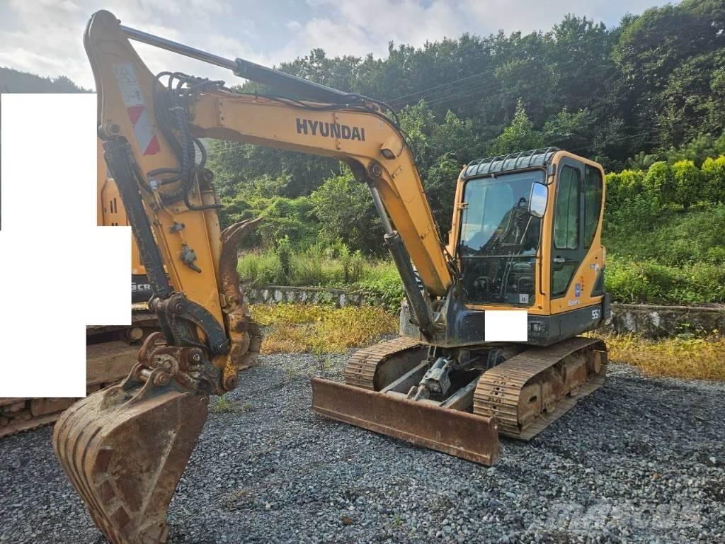 Hyundai Robex 55 Мини екскаватори < 7 т