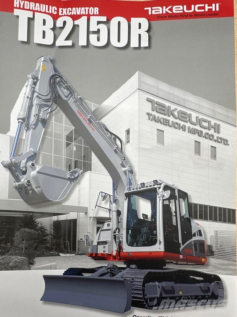 Takeuchi TB 2150 R Верижен екскаватор