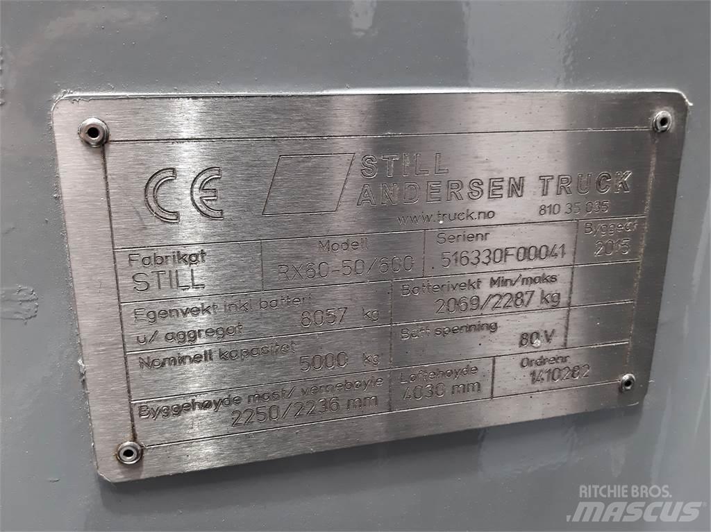 Still RX60 50 600 Електрически вилични кари-повдигачи