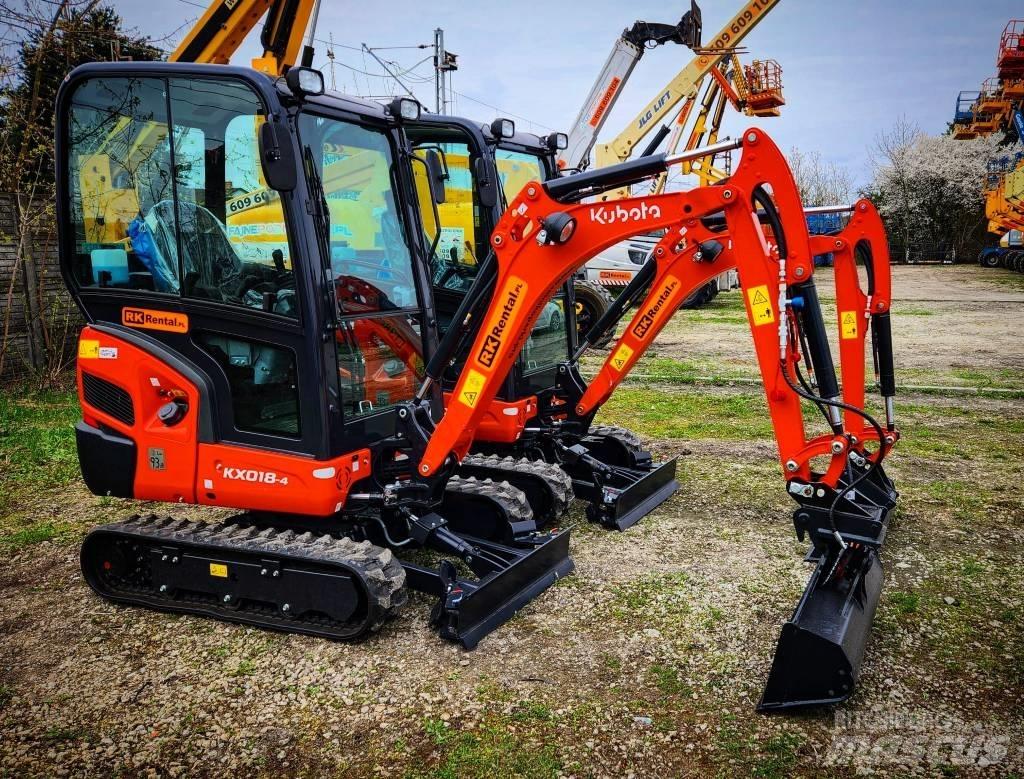 Kubota KX 018-4 Мини екскаватори < 7 т