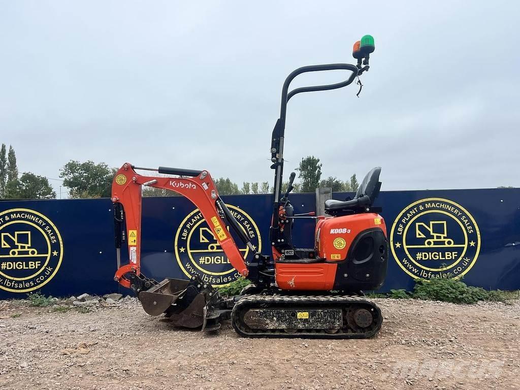 Kubota K008-3 Специални екскаватори