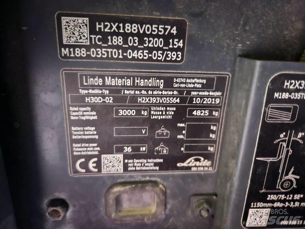 Linde H30D Дизелови камиони