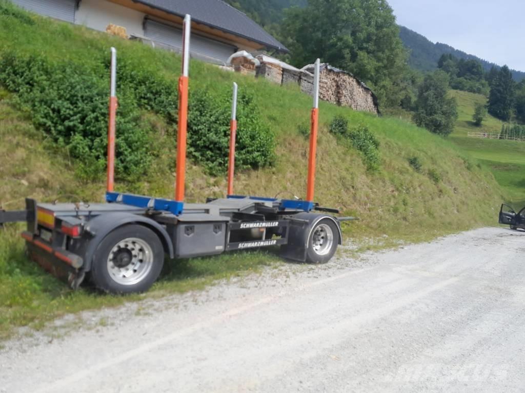 Schwarzmüller Timber За превоз на дървени трупи