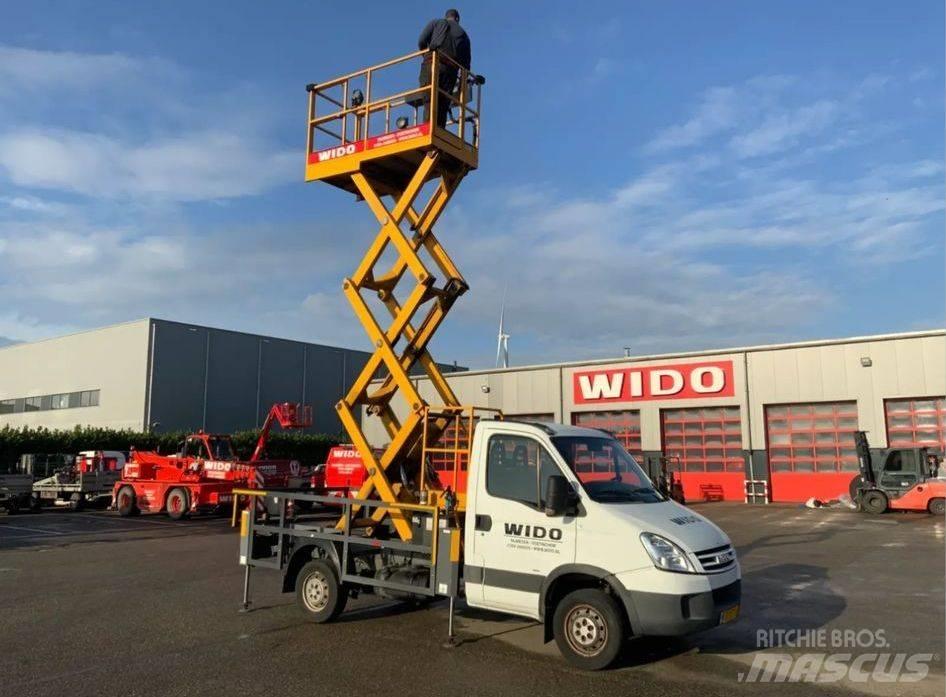 Iveco Daily 35 S14 Моторизирани платформи с талига