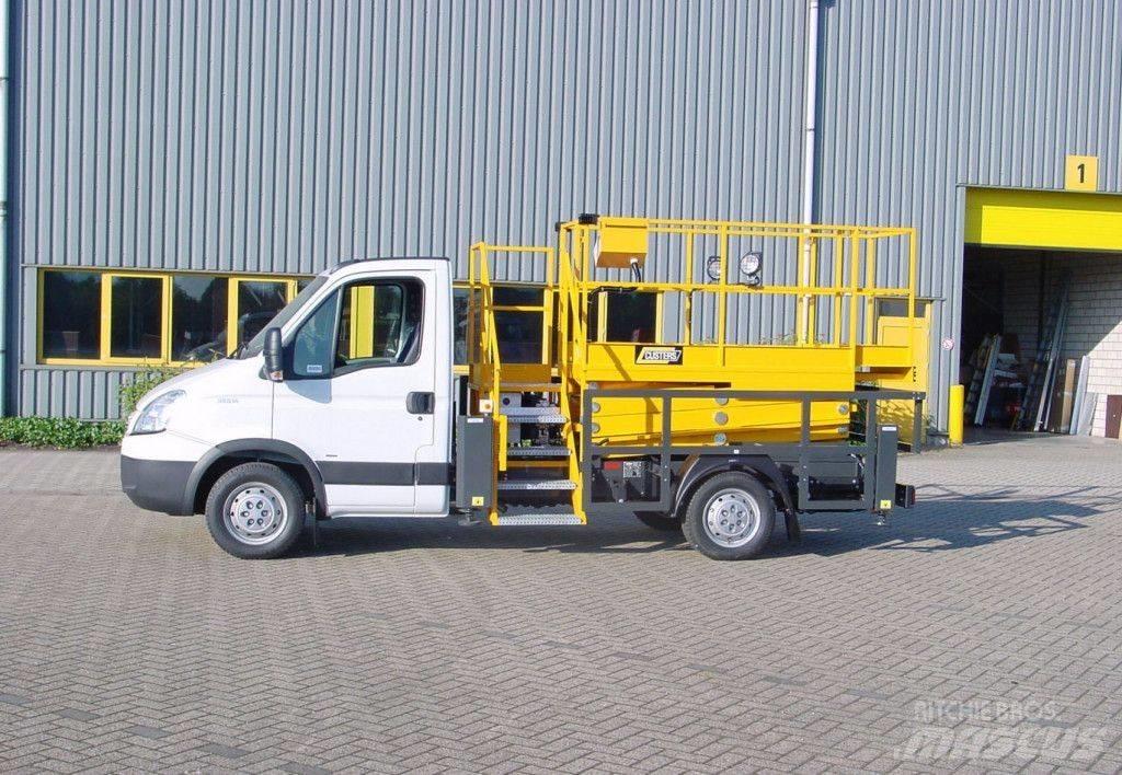 Iveco Daily 35 S14 Моторизирани платформи с талига