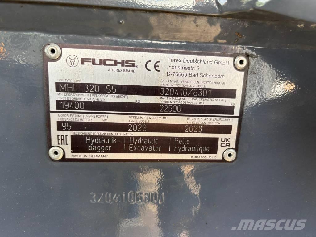 Fuchs MHL320MOD+ Оператори на отпадъци/индустрия
