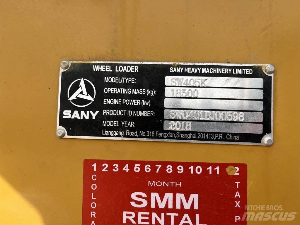 Sany SW405K Колесни товарачи