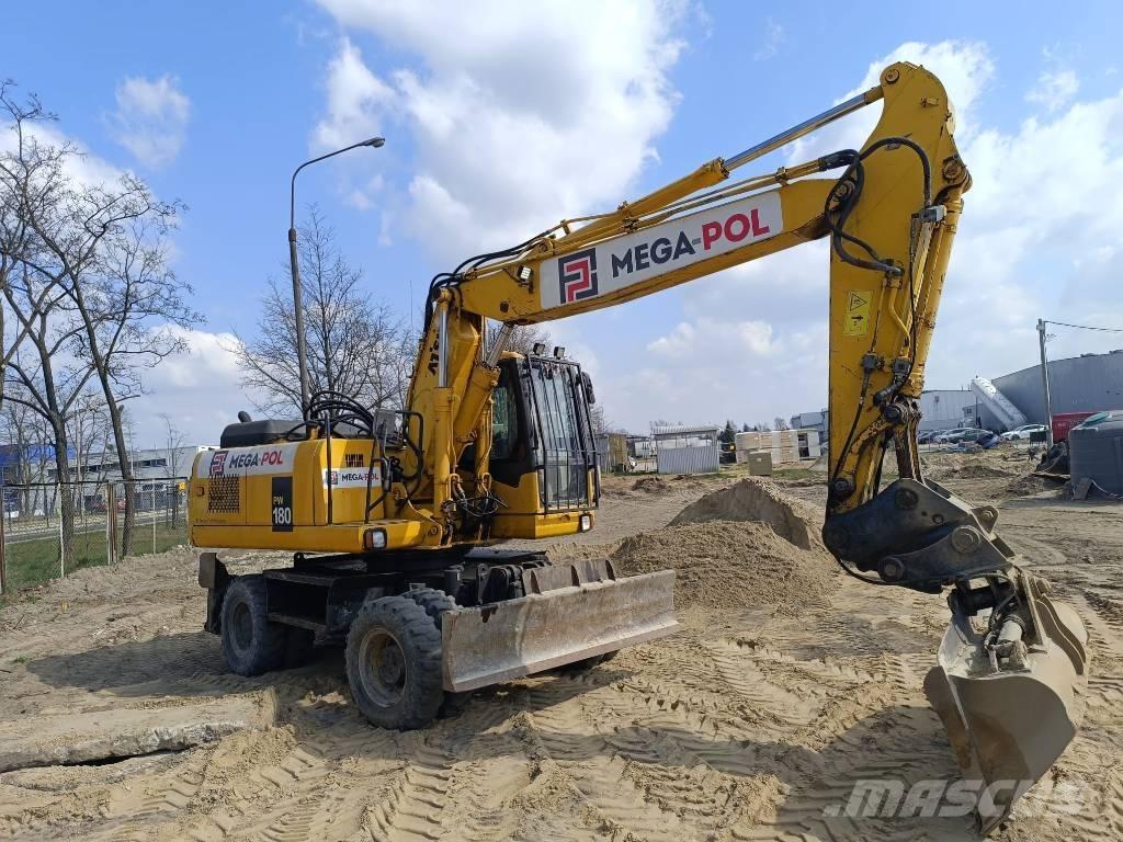 Komatsu PW180-7E0 Колесни екскаватори