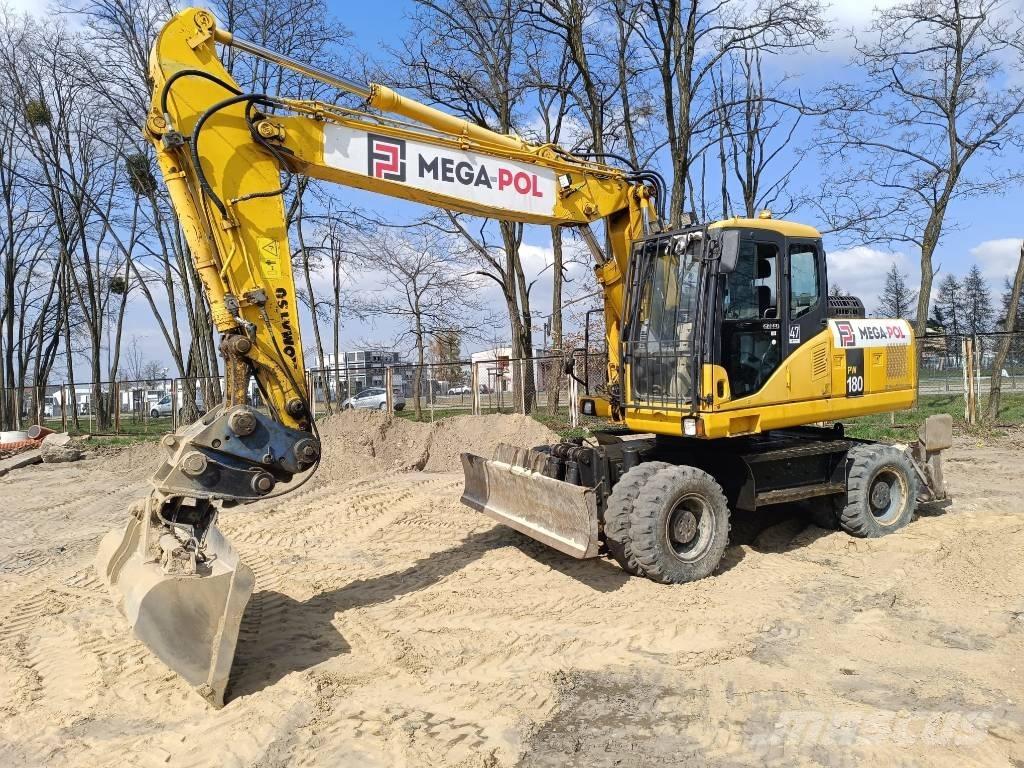 Komatsu PW180-7E0 Колесни екскаватори