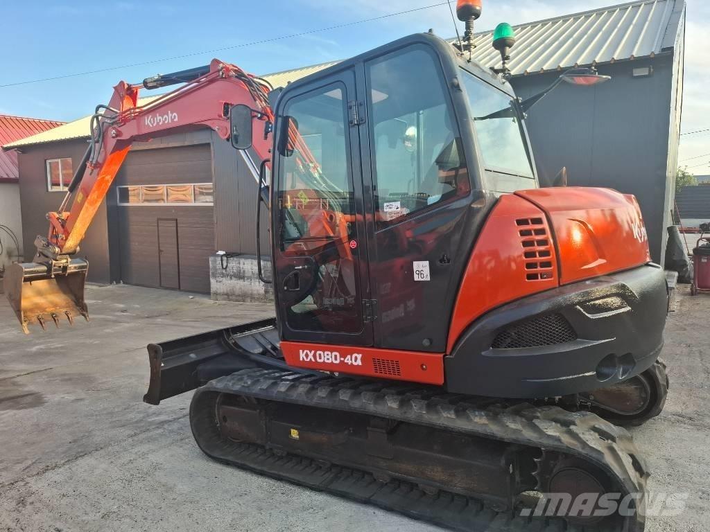 Kubota Kx 0-80-4 Средни екскаватори 7т - 12т