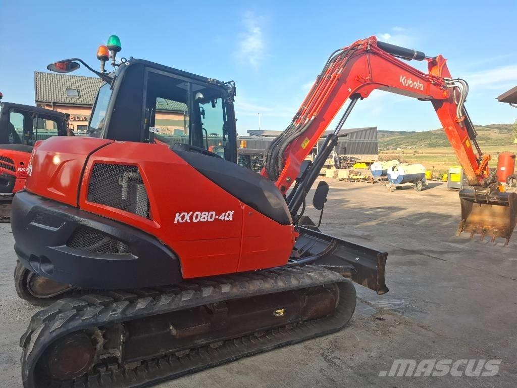 Kubota Kx 0-80-4 Средни екскаватори 7т - 12т