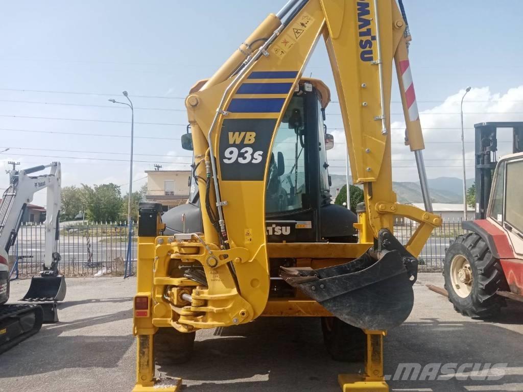 Komatsu WB 93 S Товарач със заден ексватор