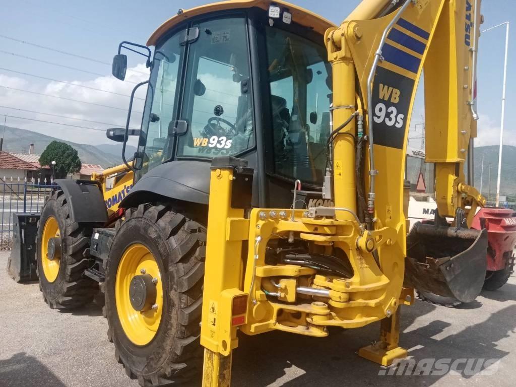 Komatsu WB 93 S Товарач със заден ексватор