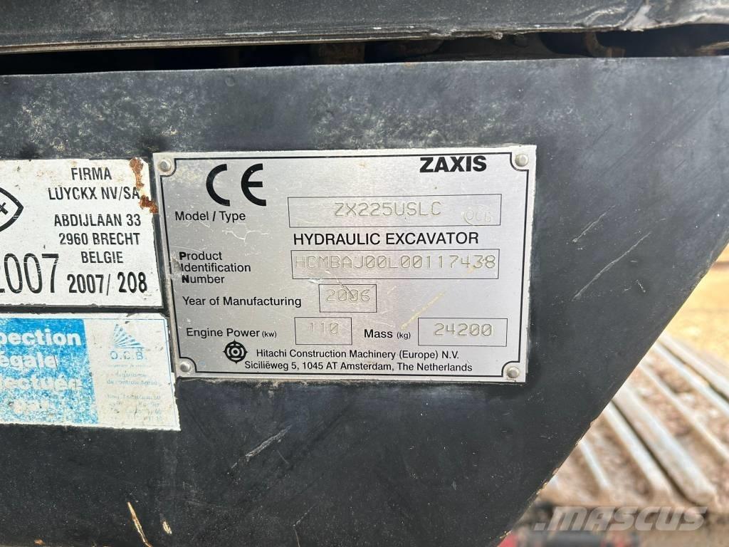 Hitachi ZX 225 Верижен екскаватор