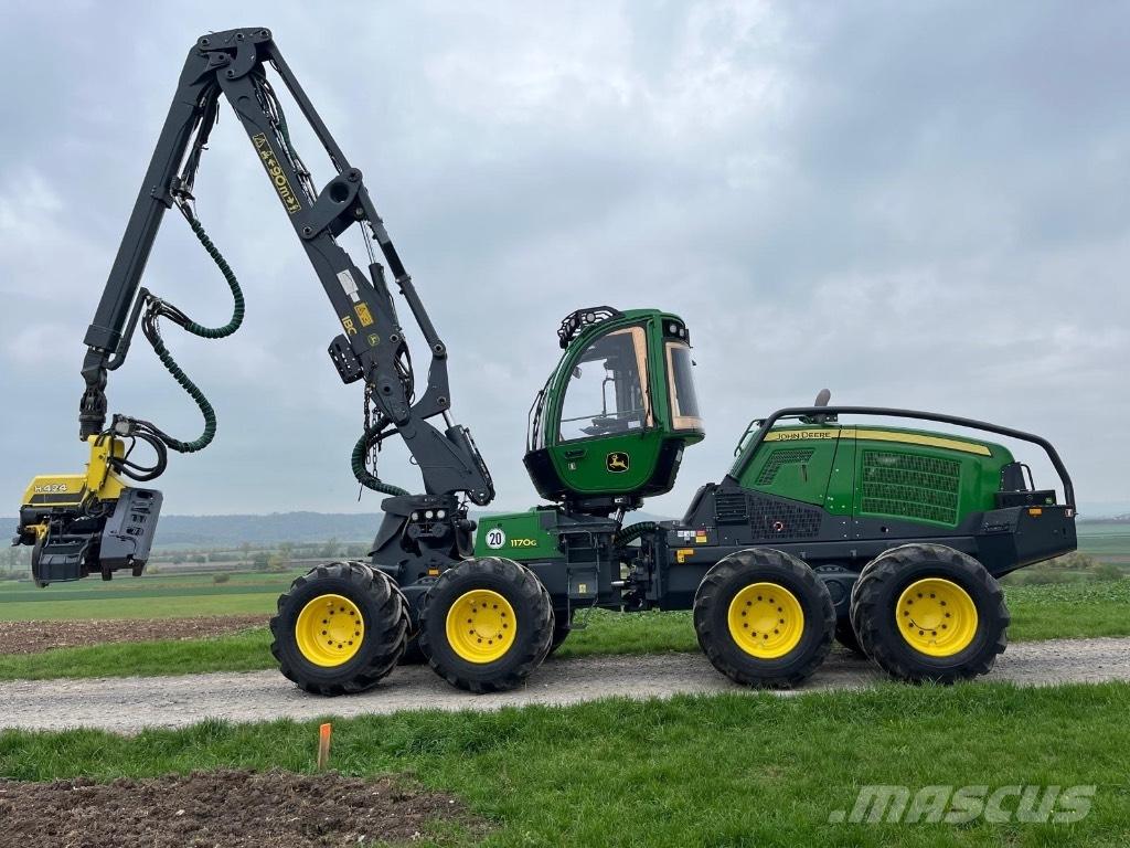 John Deere 1170G Харвестери