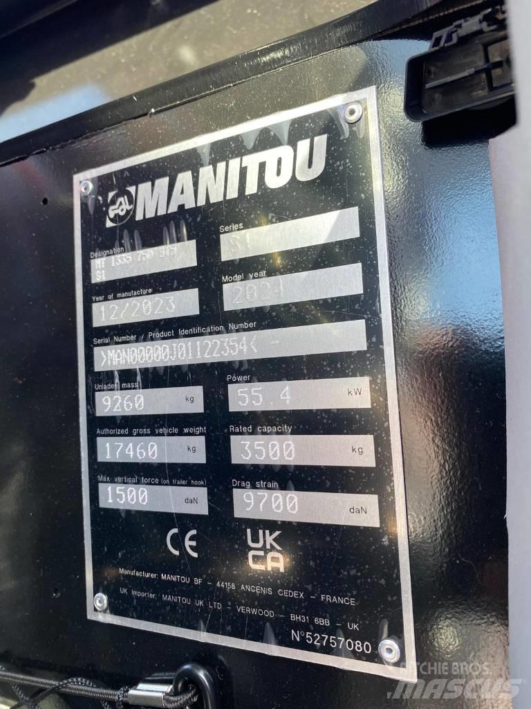 Manitou MT 1335 Телескопични товарачи