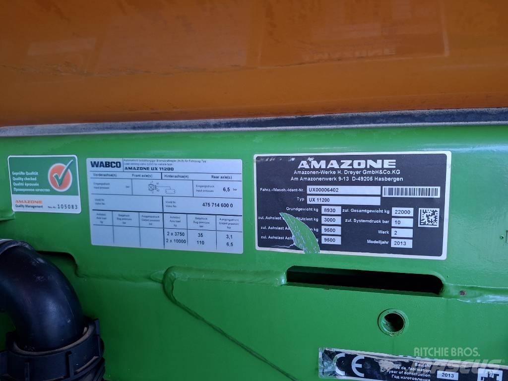 Amazone UX 11200 Прикачни пръскачки
