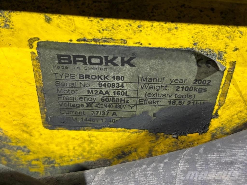 Brokk 180 Багери за разрушаване
