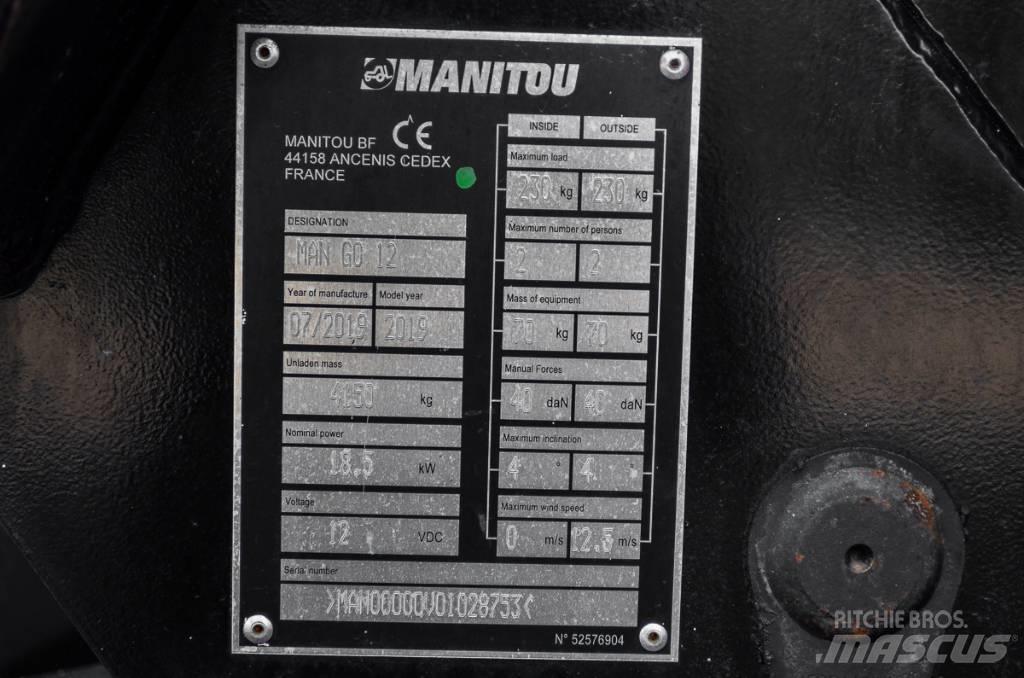 Manitou ManGo 12 Съчленени стрелови подемници