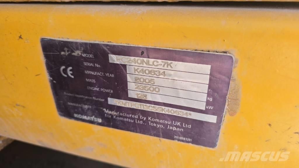 Komatsu PC 240 NLC-7 Верижен екскаватор