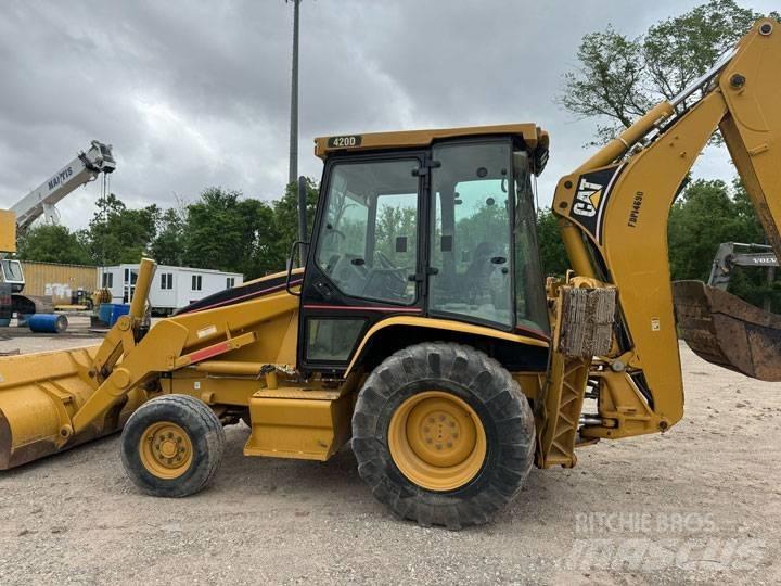 CAT 420 D Товарач със заден ексватор