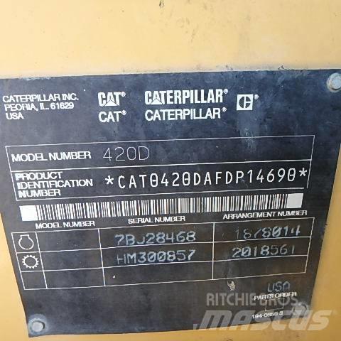CAT 420 D Товарач със заден ексватор