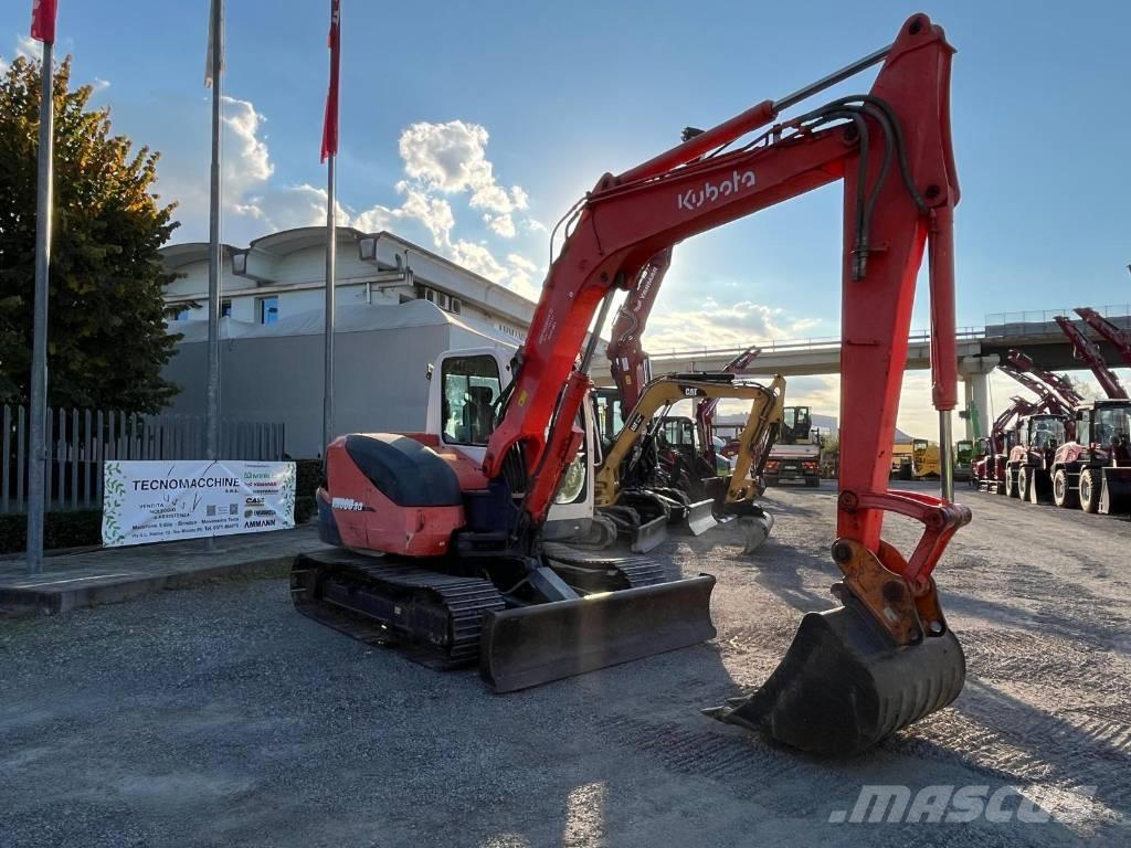 Kubota KX 080-3 A Средни екскаватори 7т - 12т