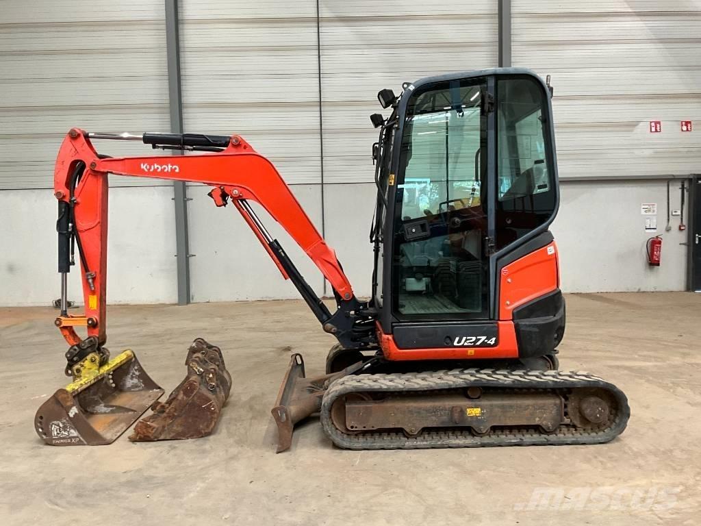 Kubota U 27-4 Мини екскаватори < 7 т