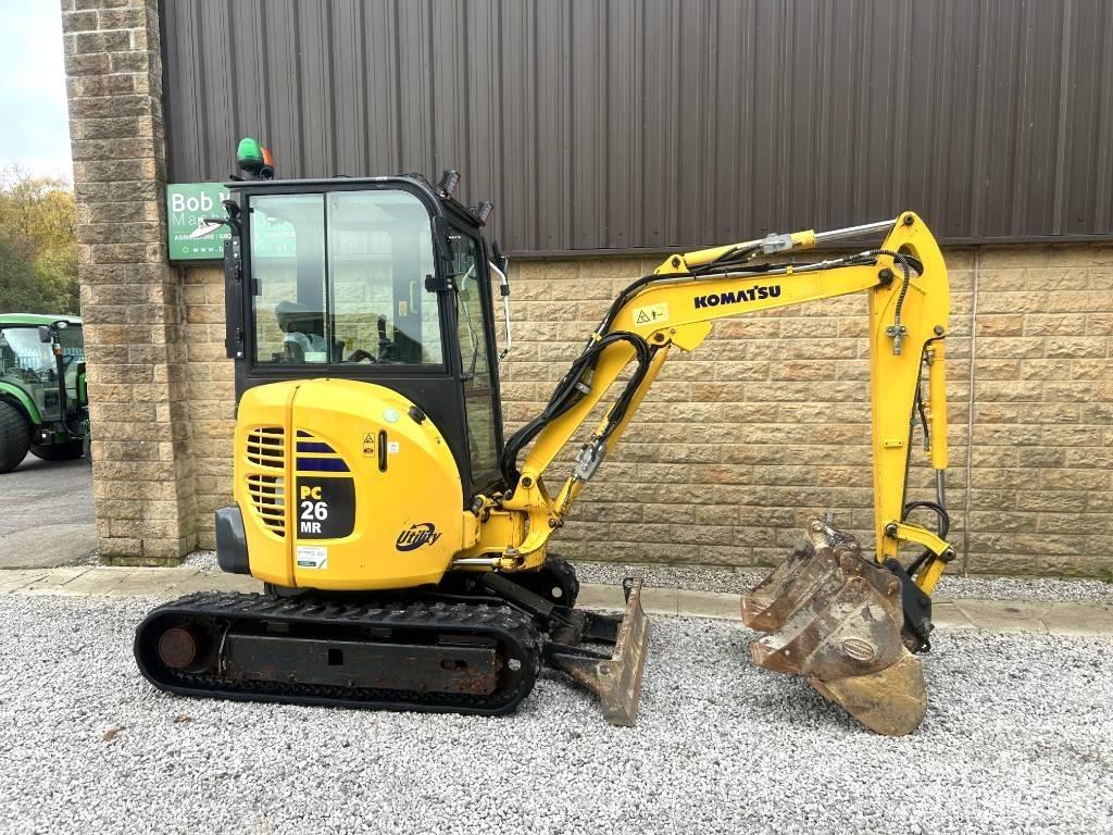 Komatsu PC26MR-3 Мини екскаватори < 7 т