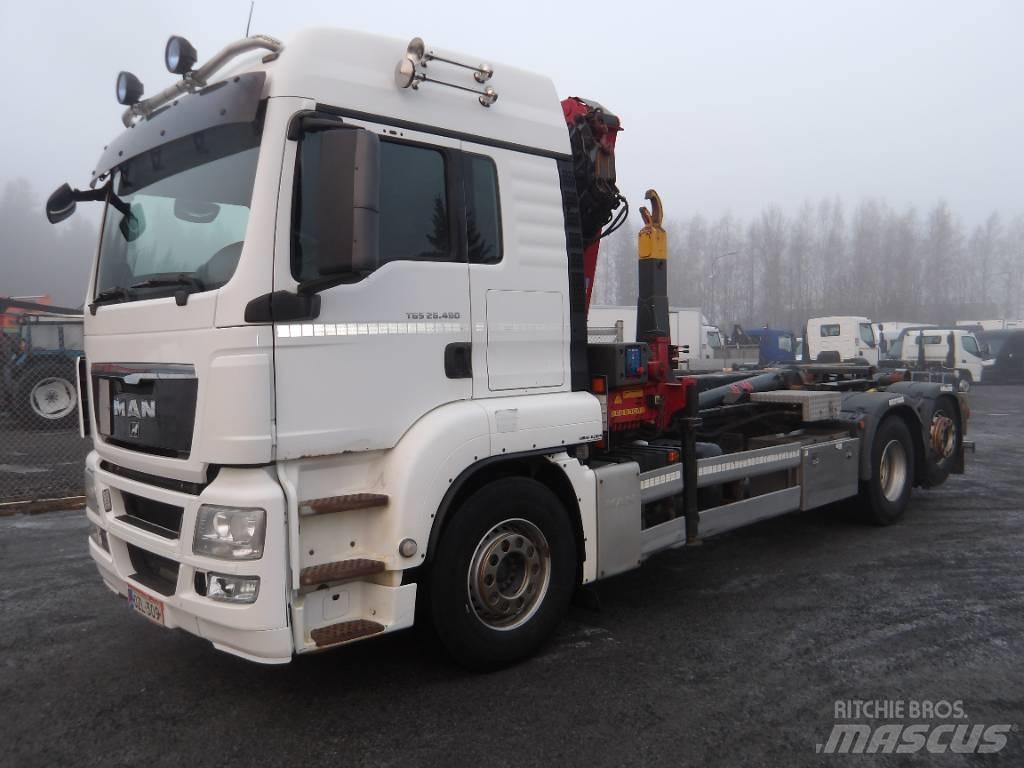 MAN TGS 26.480 6x2 Камиони с кран с кука